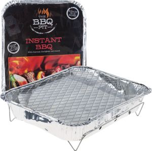 Einweggrill, Reisegrill, Anzündplatte, Kleingartengrill, Bbq-Picknick