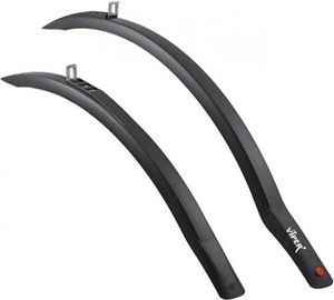 Steckbleche Hebie Racing Viper R 28" schwarz, ca. 35mm,mit Spritzschutz 0742E