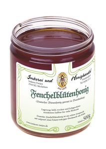 Fenchelblütenhonig 500g | Deutscher Honig vom Imker| Ernte aus Brandenburg