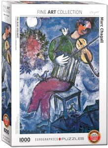 Marc Chagall - Der blaue Geiger - 1000 Teile Puzzle Format 68x48 cm