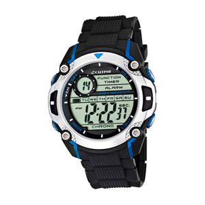 Calypso Kunststoff PUR Herren Uhr K5577/2 Armbanduhr schwarz Digital D2UK5577/2
