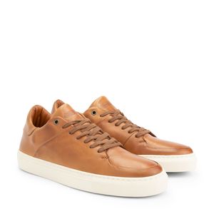 DenBroeck Trenton St. - Herren - Sneaker Low - Anzug - Leder - Cognac - 43