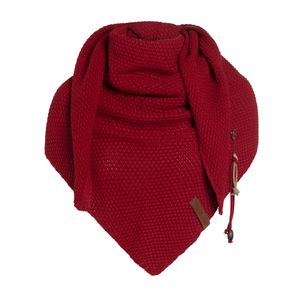 Knit Factory Coco Dreiecksschal - Bordeaux - 190x85 cm