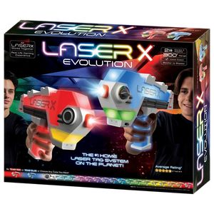 LASER X evolution double blaster set pro 2 hráče