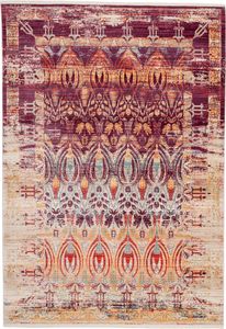 Kayoom - Kurzflor Teppich Baroque 400 Multi Grösse: 200cm x 290cm