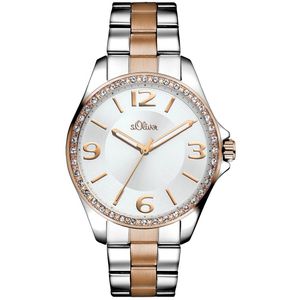 s.Oliver Damen Uhr Armbanduhr SO-3059-MQ