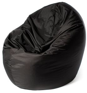Podlahový polštář Dětský velký sedací polštář sedací vak v různých barvách - barva: černá
