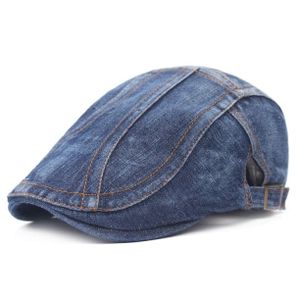 Pánska baretka Jeans-Tmavo Modrá/Typ2 KP15485