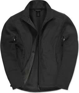 B&C - "ID.701" Softshellová bunda pre mužov BC5468 (M) (Black)