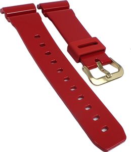 Casio G-Shock Herren | Uhrenarmband Resin rot GW-M5630A-4 DW-6930A-4