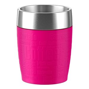 emsa Izolovaný hrnček TRAVEL CUP 0,20 litra ružový