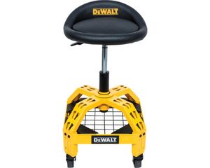 Pracovná stolička DeWalt DXSTAH025 nastaviteľná žltá/čierna