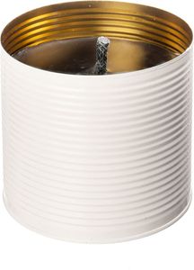 Living by Heart Outdoor Candle Kerze WEISS | Ø 10x15cm