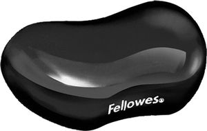 Fellowes Gel Crystals Flex Rest - Handgelenkkissen - Schwarz