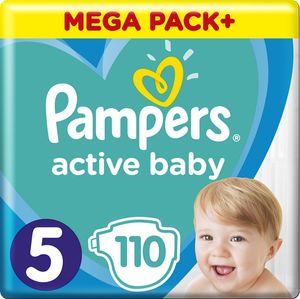 Pampers Active Baby 5 Mega Pack 110 Stücke
