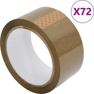 Taśma do paczek 72 szt. brązowa 48 mm x 66 m