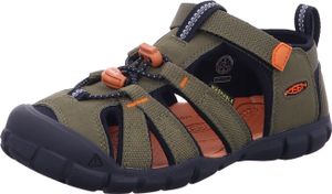Keen Jungen Sandale, grün(oliv), Gr. 35