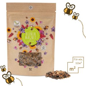 Blumenwiese Samen für eine bunte Bienenweide - Farbenfrohe Wildblumensamen (inkl. GRATIS eBook) 100g (Für min. 50m²)