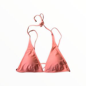 Teisumi Damen Neckholder Triangel Bikini-Set Swimwear Penelope Orange, Größe:42B