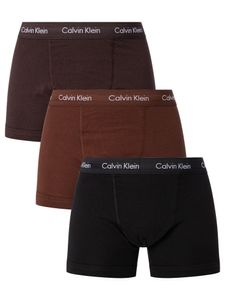 Calvin Klein Herren 3 Packungsstämme, Mehrfarbig