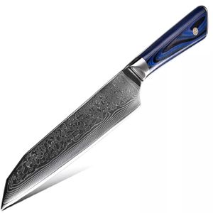 Damaškový kuchynský nôž Sasebo-Kiritsuke KP20230