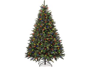Royal Christmas® Künstlicher Weihnachtsbaum Washington 150 cm | Mehrfarbige LED-Beleuchtung