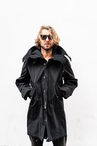 Ten c Fishtail Parka Czarny