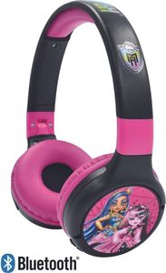 Monster High 2-in-1-Kopfhörer mit Bluetooth und Kabel mit Soundbegrenzung