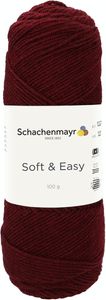 Schachenmayr Soft & Easy, 100g Burgund Handstrickgarne
