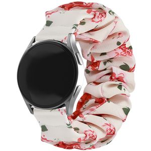 Strap-it Polar Ignite 3 Scrunchie Armband (Blumen)