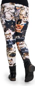 cosey - Bedruckte Tiermotiv-Leggins (Einheitsgröße) - Design Cats cosey - Bedruckte Tiermotiv-Leggins (Einheitsgröße) - Design Cats