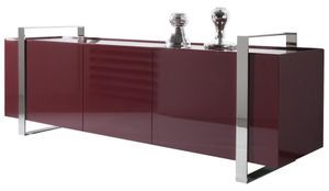 Luxusná komoda Dizajnový nábytok Príborník Boiserie Italia vysoký lesk Nový