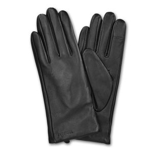 Navaris Damen Leder Handschuhe für Touchscreen, Größe S