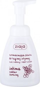 Ziaja Intima, Pianka do higieny intymnej żurawinowa, 250ml - Długi termin ważności!