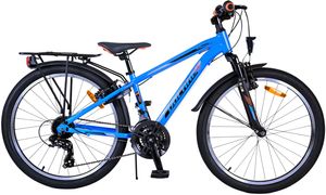 Volare Cross Kinderfahrrad - Jungen - 24 Zoll - Blau - 18-Gang - Zweihandbremsen