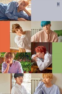 BTS Poster Group Collage  91,5 x 61 cm