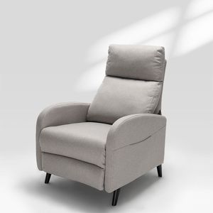FLEXISPOT Relaxsessel mit verstellbare Rückenlehne Verstellbarer TV Sessel Fernsehsessel mit liegefunktion 125° -160° verstellbare Rückenlehne (Grau)