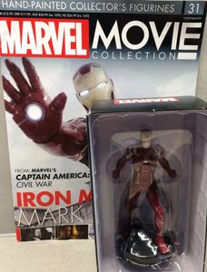 Marvel Movie Collection #31 Iron Man Mark Xlvi Figurine Eaglemoss