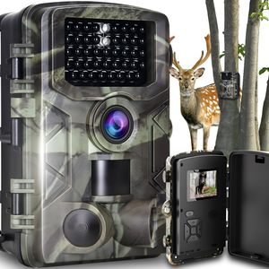 Outdoor Überwachungskameras Wildkamera Bewegungsaktivierte Bewegungsmelder Wildlife Kamera Nachtsicht Wasserdichte IP66 1080P Trail Hunting Retoo