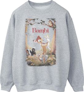 Bambi - Mikina pro ženy BI1888 (L) (šedá strakatá)