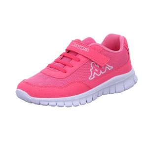 Kappa Mädchen Kinder Sneaker 260604K pink/weiss, Schuhgröße:33 EU