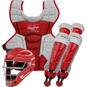 Rawlings CSV2Y Velo 2.0 Youth Catcher's  Color Scarlet/White