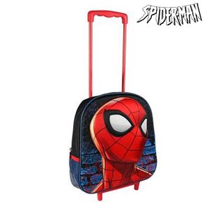 Kidz Corner Spiderman Children's Backpack, 75 Cm, 65 Liter, Blue Blue
