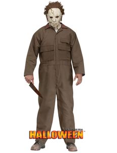 Michael Myers Kostüm für Halloween khaki