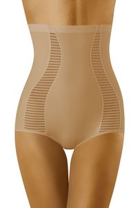 Wolbar damen taillenslip shapewear hoch unterwäsche figurformend wb417 , beige, m