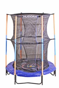 Hudora Trampolin Sicherheitstrampolin Jump In 140 blau