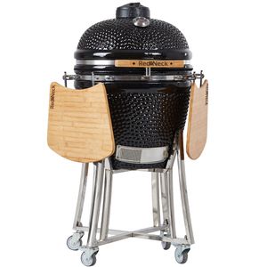 Keramik-Grill RedNeck Kamado 23" Pro schwarz