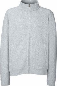 Fruit of the Loom 62-228-0 | Premium Sweat Jacket - Farbe: Heather Grey - Größe: XXL Fruit of the Loom 62-228-0 | Premium Sweat Jacket - Farbe: Heather Grey - Größe: XXL