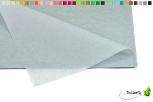 Seidenpapier 50x75cm, 10 Bogen, Farbauswahl:hell silber / grau 012H