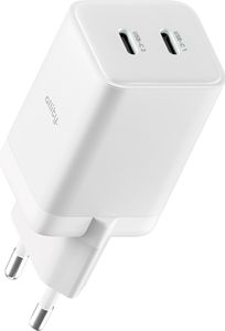Allity ładowarka dwa USB-C 45W sieciowa GaN mocna szybka do laptopa telefon
